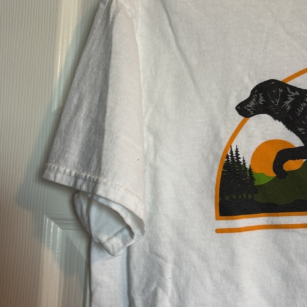 Columbia PHG mens white short sleeve graphic t-shirt size medium - Picture 4 of 8